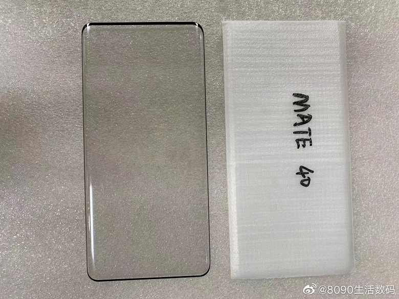 Живое фото подтверждает микроскопические рамки экрана Huawei Mate 40